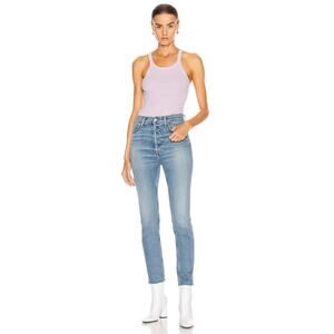 RE/DONE Women's Medium 2 90's High Rise Ankle Crop Jeans Size 25 NWT
